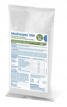 MEDIWIPES DM chusteczki do dezynfekcji wkład a100