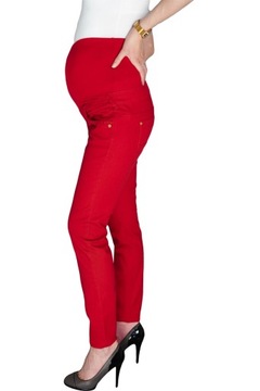 Джинсы для беременных кирпично-красного цвета C&A XXL 44