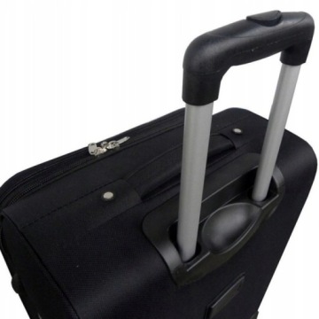 Мягкий средний чемодан RGL codura на 2-х колесах, черно-синий 1003 RGL