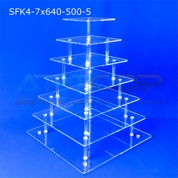 Каркас, подставка из оргстекла для ПЕЧЕНЬЯ, КЕКСОВ, КЕКСОВ.