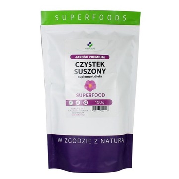 CZYSTEK SUSZONY 100% naturalny cięty 150 g