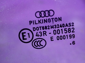 AUDI A3 8P HB 3D 3 DVEŘE 03-13 SKLO (OKNO) DVEŘNÍ LEVÝ