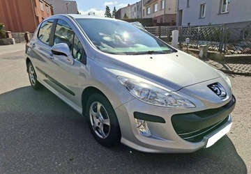 Peugeot 308 I Hatchback 5d 1.4 VTi 95KM 2008 Peugeot 308 Peugeot 308 I Peugeot 308 1.4 2008r KlimaElektryka - Piekny st