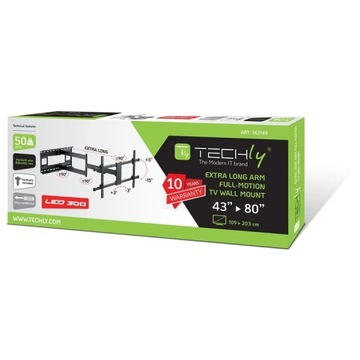 Крепление для телевизора Techly ICA-PLB 490 2,03 м (80