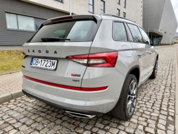 Skoda Kodiaq I RS 2.0 TDI 240KM 2020 Skoda Kodiaq Aktywny WydechVirtual KokpitVRSLedNaviIDEALNY STAN 2.0, zdjęcie 4
