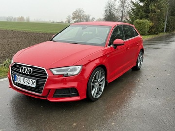 Audi A3 8V Sportback 5d Facelifting 1.5 35 TFSI 150KM 2019 Audi A3 Sportback 1.5TSI 150KM S-Line Kamera Navi, zdjęcie 26