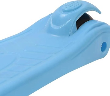 HULAJNOGA 3 KOŁOWA NIEBIESKA ŚWIECĄCE KOŁA LED regulowana i składana