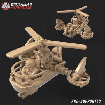 Гирокоптер, Гиробомбер-гном и Disposed CoS 3d