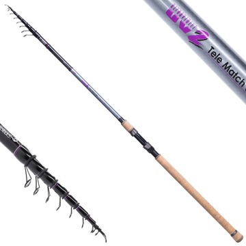 Wędka MIKADO ULTRAVIOLET UV TELE MATCH 3,9m / 20g
