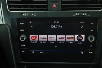 Volkswagen Golf VII Variant Facelifting 1.6 TDI-CR DPF BMT 115KM 2018 VW Golf 1.6 TDI, Salon Polska, Klima, Parktronic, zdjęcie 7