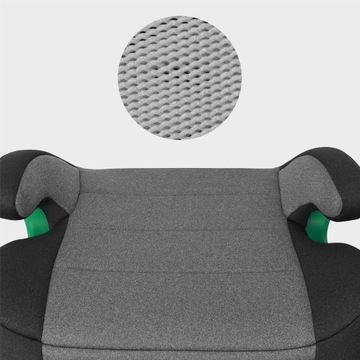 Tulano Cabby 35 Серое автокресло ISOFIX, размер I 125–150 см