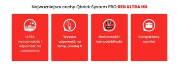 ORGANIZER Qbrick System PRO 100 RED Ultra HD
