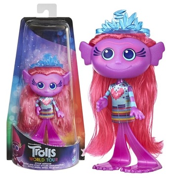 Trolls Mali Tancerze Stylowe FIGURKA Lalka MERMAID