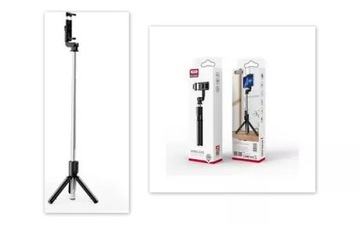 XO SELFIE STICK BLUETOOTH TRIPOD SS09 CZARNY 64CM