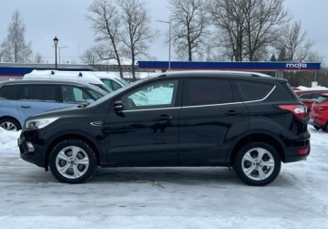 Ford Kuga II SUV Facelifting 2.0 TDCi 150KM 2019 Ford Kuga 2.0TDCI 150KM Xenon Led Klima Navi Pol Skora Parkasist PO OPLATA, zdjęcie 11