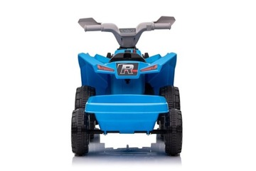 Квадроцикл XMX630T на аккумуляторе, синий с прицепом