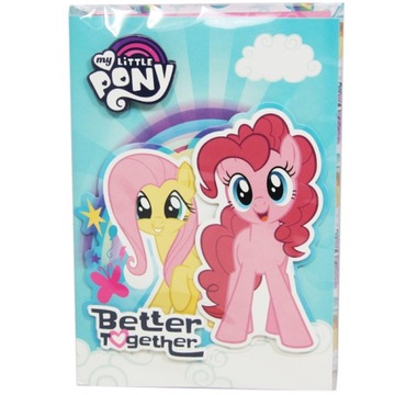 Kartka 3D urodzinowa zaproszenie kucyk Pony
