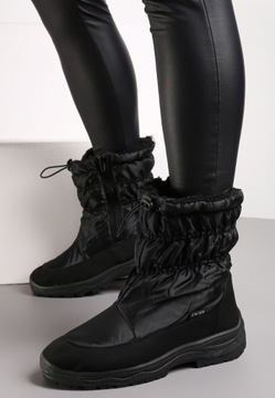 Czarne Śniegowce 36