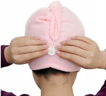Turban na głowę Nowa pomarańczowy