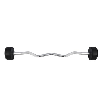 GSL-50 SZTANGA/GRYF STAŁY ŁAMANY GUMOWANY 50 KG HM