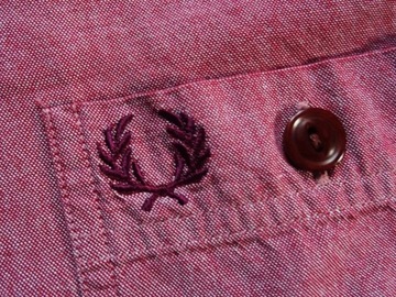 FRED PERRY ORYGINALNA KOSZULA LOGO S