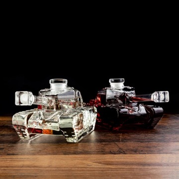 KARAFKA CZOŁG dla Męża, Dziadka - Tank Decanter