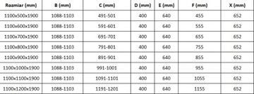 MEXEN ROMA ДУШЕВАЯ КАБИНА 110 x 100 см ЧЕРНАЯ