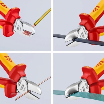 Набор изолированных клещей для электрика VDE 1 кВ КОМПЛЕКТ 3 шт. KNIPEX 00 20 12