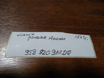 KPL. PŘÍSTROJOVÁ DESKA BUDÍKY PORSCHE MACAN 1