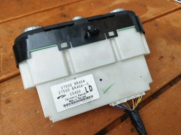 NISSAN QASHQAI 2010 PANEL KLIMATIZACE