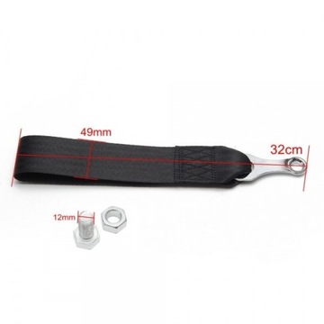 Буксировочный ремень Addco KJS Drift черный