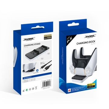 Зарядная док -станция 2 Pads DualSense для PS5