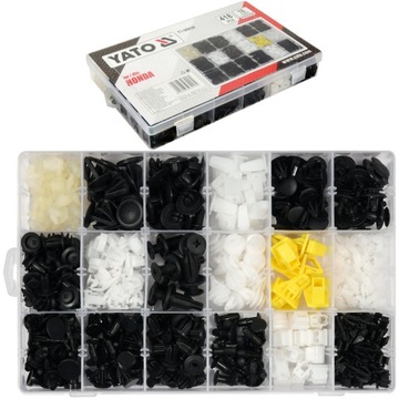 SPINKI SAMOCHODOWE HONDA KOMPLET 418 SZT. YATO