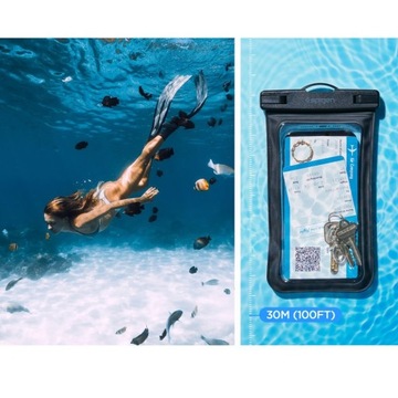 SPIGEN Водонепроницаемый чехол для телефона БОЛЬШОЙ IPX8 | для плавания до 6,9