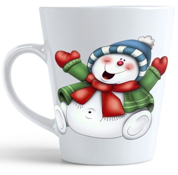 ŚWIĄTECZNY KUBEK LATTE 330ml PREZENT NA ŚWIĘTA