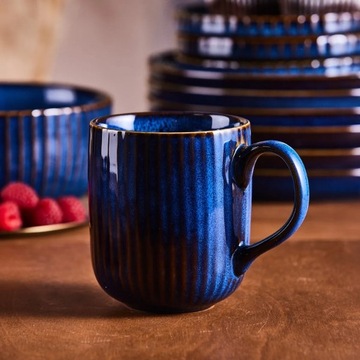 Zestaw kubków do kawy Kubki Altom Design Reactive Stripes 400 ml 6 sztuk