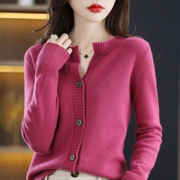 Nowy 100% damski sweter z czystego kaszmiru