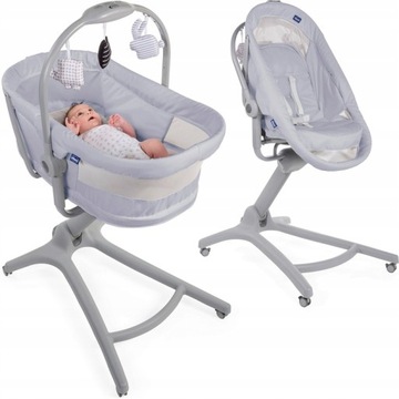 ДЕТСКАЯ кроватка CHICCO BABY HUG BABY HUG 4В1 STONE