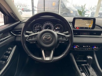 Mazda 6 III Sport Kombi Facelifting 2018 2.0 Skyactiv-G 165KM 2022 Mazda 6 SkyJoy Kamera 360 LED CarPlay Nawigacja HUD 2.0 165KM, zdjęcie 13