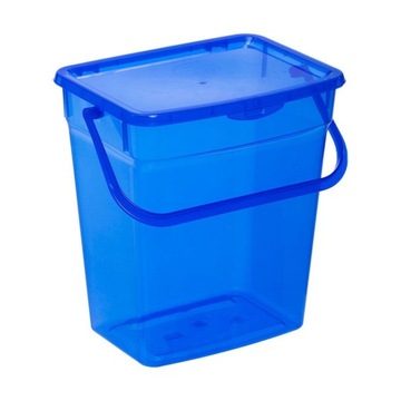 PLAST TEAM - Pojemnik na proszek do prania - Pudełko na karmę - 6 L