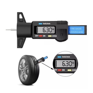 MIERNIK GŁĘBOKOŚCI WYSOKOŚCI BIEŻNIKA OPON OPONY