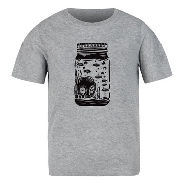 Мужская футболка Diver Jar Серая 3XL