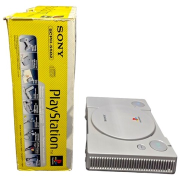 Ретро-консоль Playstation 1 PSX PS1, ухоженная коробка, набор из 2-х накладок