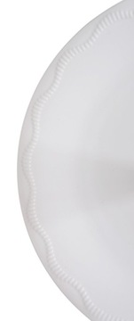 3-ЯРУСНАЯ ТАРЕЛКА ЭКРУ С УЗОРОМ