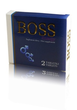 MOCNE TABLETKI NA POPRAWĘ EREKCJI BOSS ENERGY 2szt