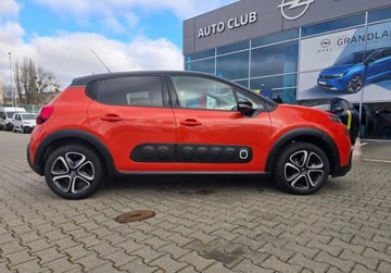 Citroen C3 III Hatchback 1.2 PureTech 110KM 2018 Citroen C3 1,2 110KM AUTOMAT - Shine - salon PL, bezwypadkowy 1.2 Benzyna, zdjęcie 6