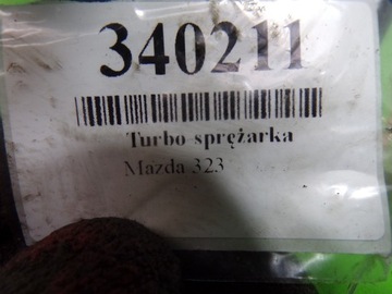 MAZDA 323 2.0 DIESEL TURBO TURBÍNA VJ279912 RF2B