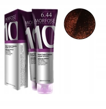 MORFOSE 10 CREME FARBA DO WŁOSÓW KREM KOLORYZUJĄCY ARGAN OIL 6.44 100ML