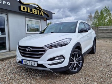 Hyundai Tucson III SUV 1.6 T-GDI 177KM 2018 Hyundai Tucson 1.6 T-GDI 177KM Navi LED Kamera...