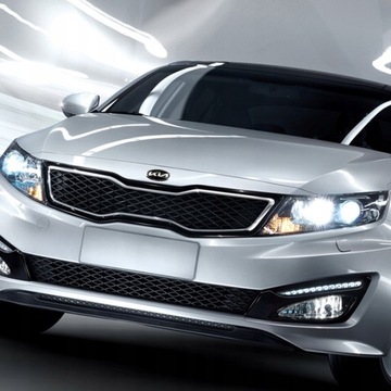 Значок KIA 13x6,5 см, эмблема с логотипом